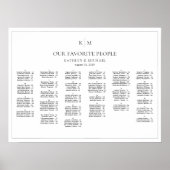 ミニマ縁ど結婚リストの座席 ポスター (正面)