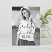 ミニミリモダンスト写真卒業 招待状 (スタンド正面)