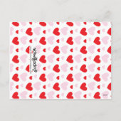 ミニミーガール バレンタインカード シーズンポストカード (裏面)