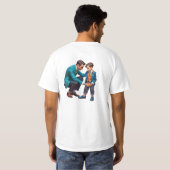 ミニミー、マキシヒーロー： Tシャツ (裏面フル)