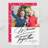 ミニメリーマリズムの写真家のクリスマス シーズンカード (正面/裏面)