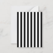 ミニメリーモダンクリスマスギフトホリデー ノートカード (裏面)