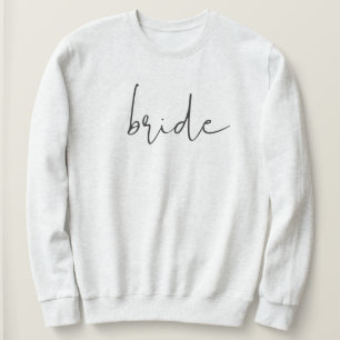 ミニモダンマリストエジフォントブラ結婚イド スウェットシャツ
