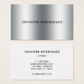 ミニモダンマリスト銀金属プロフェッショナル (正面&裏面)