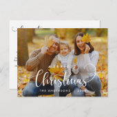 ミニモダンマリメリースの家族写真 ポストカード (正面/裏面)