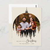 ミニモダンマリメリースの家族写真 ポストカード (正面/裏面)