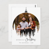 ミニモダンマリメリースの家族写真 ポストカード (正面/裏面)