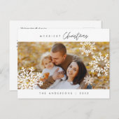 ミニモダンマリメリースの家族写真 ポストカード (正面/裏面)