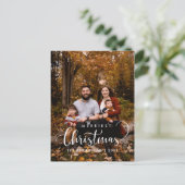 ミニモダンマリメリースの家族写真 ポストカード (スタンド正面)