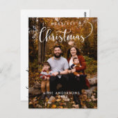 ミニモダンマリメリースの家族写真 ポストカード (正面/裏面)