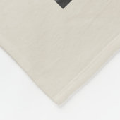 ミニモダンマ結婚リストの写真とエレガント日付 フリースブランケット (角)