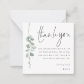 ミニユーカリ写真第21回感謝 ノートカード (正面)