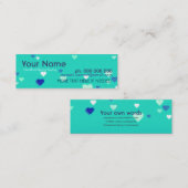 ミニラブハート連絡プロファイルカード コーリングカード (正面/裏面)