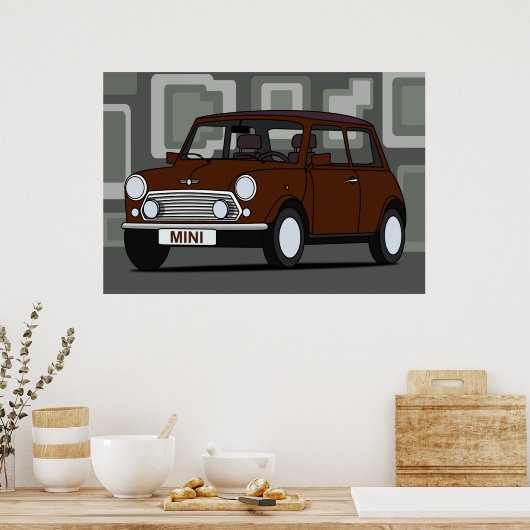 ミニレトロ ポスター (キッチン)