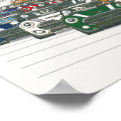 ミニレーシングトラック1ポスター ポスター (角)