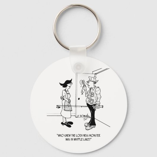 ミニロック・ネス・モンスター キーホルダー (正面)