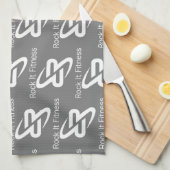 ミニロックITロゴトレーニングタオル キッチンタオル (四つ折り)