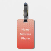 ミニロビン ラゲッジタグ (裏面縦)