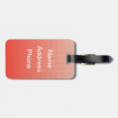 ミニロビン ラゲッジタグ (裏面横)