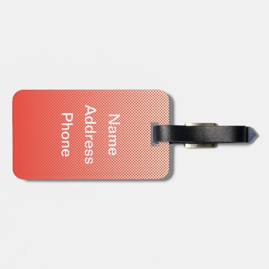 ミニロビン ラゲッジタグ (裏面横)