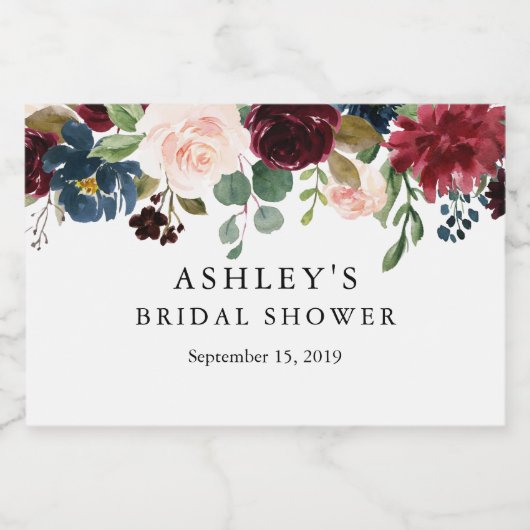 ミニワきらめくインラベル – SIENNAコレクション スパークリングワインラベル (シングルラベル)