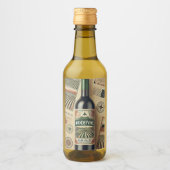 ミニワインボトルラベル(5.08cm x 7.62cm) ワインラベル (正面)