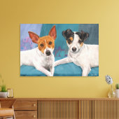 ミニーとデイジー キャンバスプリント (インサイチュ (リビング))