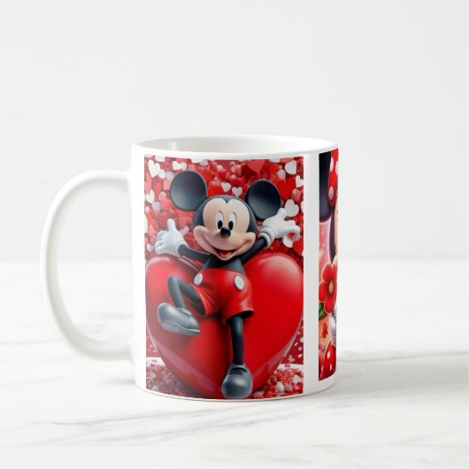 ミニーとミッキーのマジカルデイドリーム コーヒーマグカップ (左)