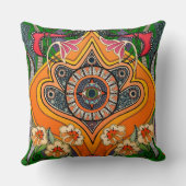 ミニーグリーン クッション (裏面)