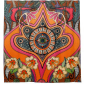 ミニーヘンナシャワーカーテン シャワーカーテン (正面)