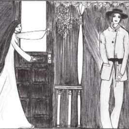 ミニーボール#1 三つ折りクリスマスカード