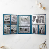 ミニーボール#1 三つ折りクリスマスカード (内部)