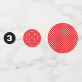 ミニーマウスインスパイア紙吹雪 コンフェッティ (正面)