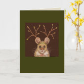 ミニーメーカード カード (黄色い花)