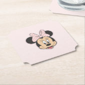 ミニー紙コースター ペーパーコースター (アングル)