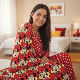 ミニー フリースブランケット