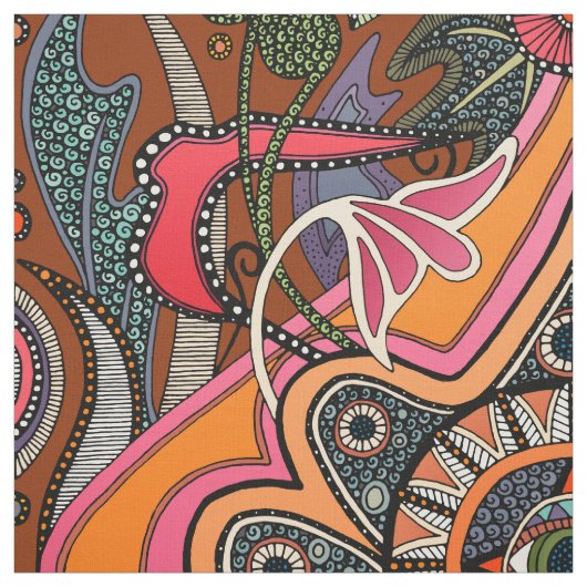 ミニー・ヘナ織物 ファブリック (見本)