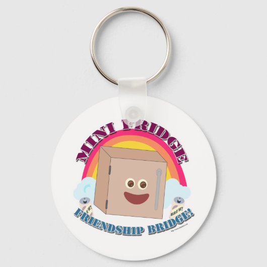 ミニ冷蔵庫へ！ キーホルダー (正面)