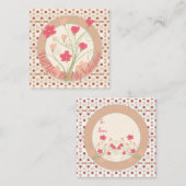 ミニ及び封筒つき装飾品 ノートカード (正面/裏面)