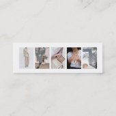 ミニ名刺 インスタグラム 写真 QR フォロワー (裏面)