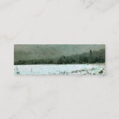 ミニ名刺 – 冬の風景 –  (正面)