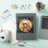 ミニ宇宙飛行士の冒険 シール (iPadカバー)