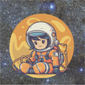 ミニ宇宙飛行士の冒険 シール (正面)