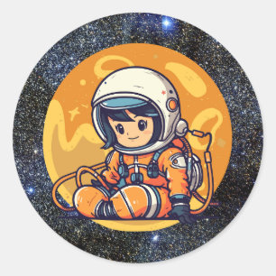 ミニ宇宙飛行士の冒険 ラウンドシール