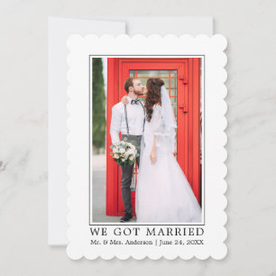 ミニ得マリ結婚したスモダント結婚シンプルズ 案内状