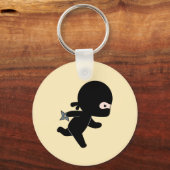 ミニ忍者ランニングズオンイエロー キーホルダー (正面)