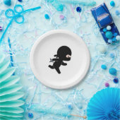 ミニ忍者ランニングズ ペーパープレート (パーティー)