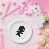 ミニ忍者ランニングズ ペーパープレート (パーティー)