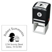 ミニ忍者散水盆栽ツリーアーチアドレス セルフインキングスタンプ (インサイチュ)