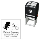 ミニ忍者狩りダストバンニーズ住所 セルフインキングスタンプ (インサイチュ)